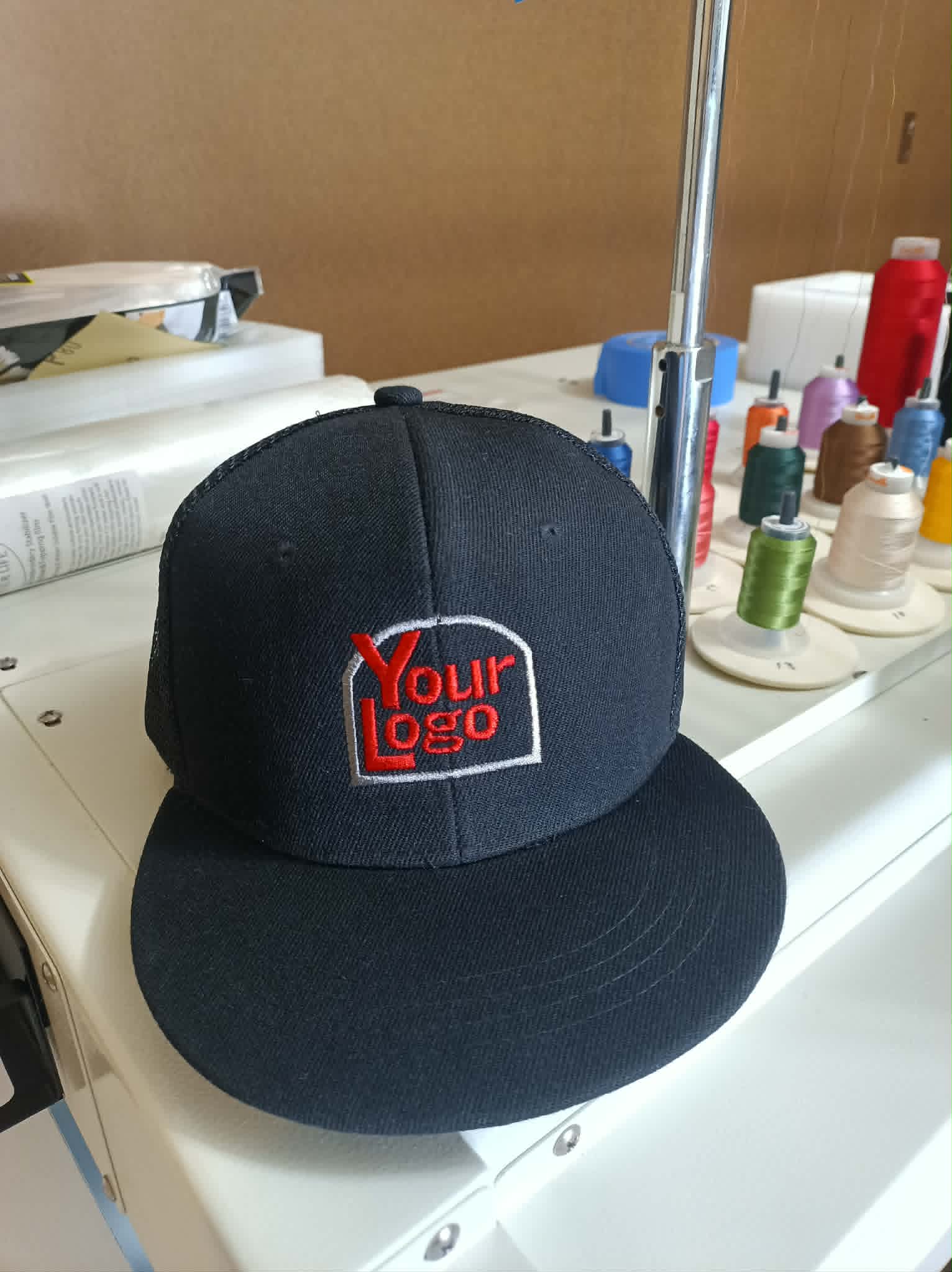 Custom Embroidered Snapback Trucker Cap – Personalized Logo Hat