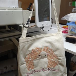 But now I'm found tote bag.