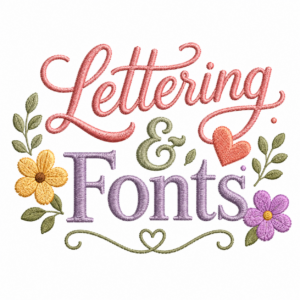 Lettering and Fonts